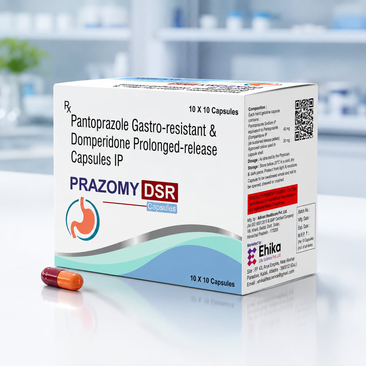 PRAZOMY DSR
